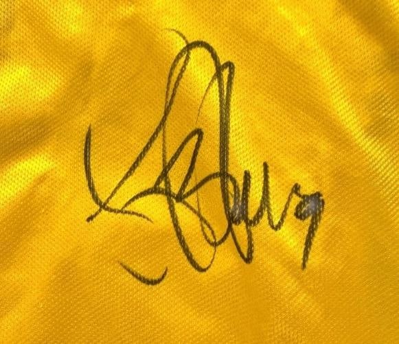 Lance Armstrong Signed Autograph Tour De France Yellow USPS Jersey Beckett Bas - 2