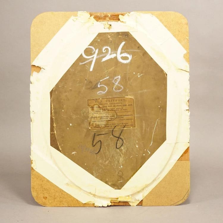 Antique Trompe l'oeil Painting by Micheangelo Meucci, Florence 1867 - 7