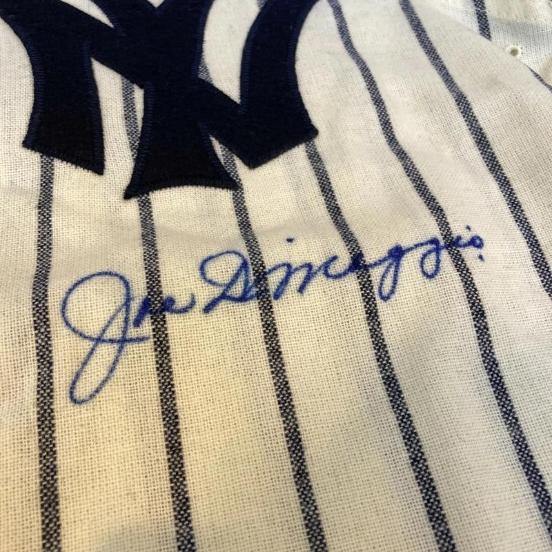 Beautiful Joe Dimaggio Signed 1941 New York Yankees Jersey PSA DNA Graded MINT 9 - 4