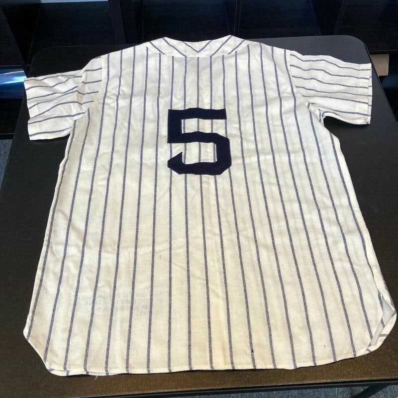 Beautiful Joe Dimaggio Signed 1941 New York Yankees Jersey PSA DNA Graded MINT 9 - 5