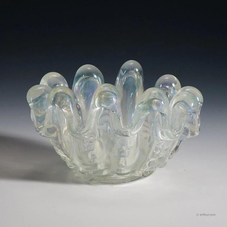 Ercole Barovier - Barovier & Toso 'A Grosse Costolature' Bowl 1942 - 2
