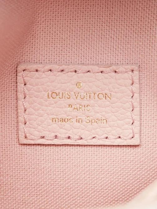 Louis Vuitton Pink Monogram Empreinte Leather Micro Metis Bag - 9
