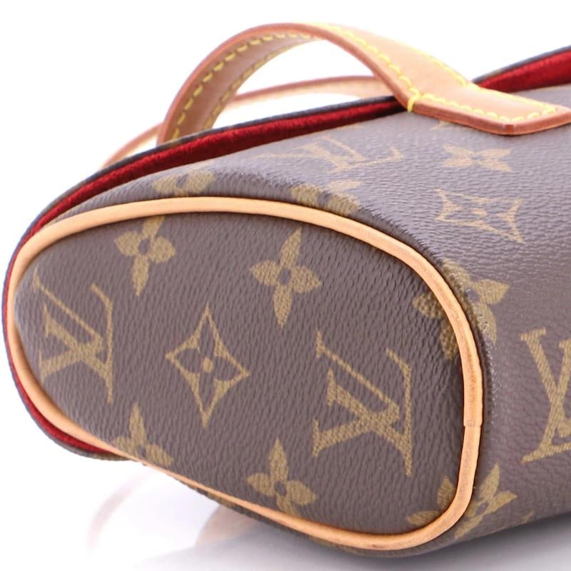 Louis Vuitton Sonatine Handbag Monogram Canvas - 6