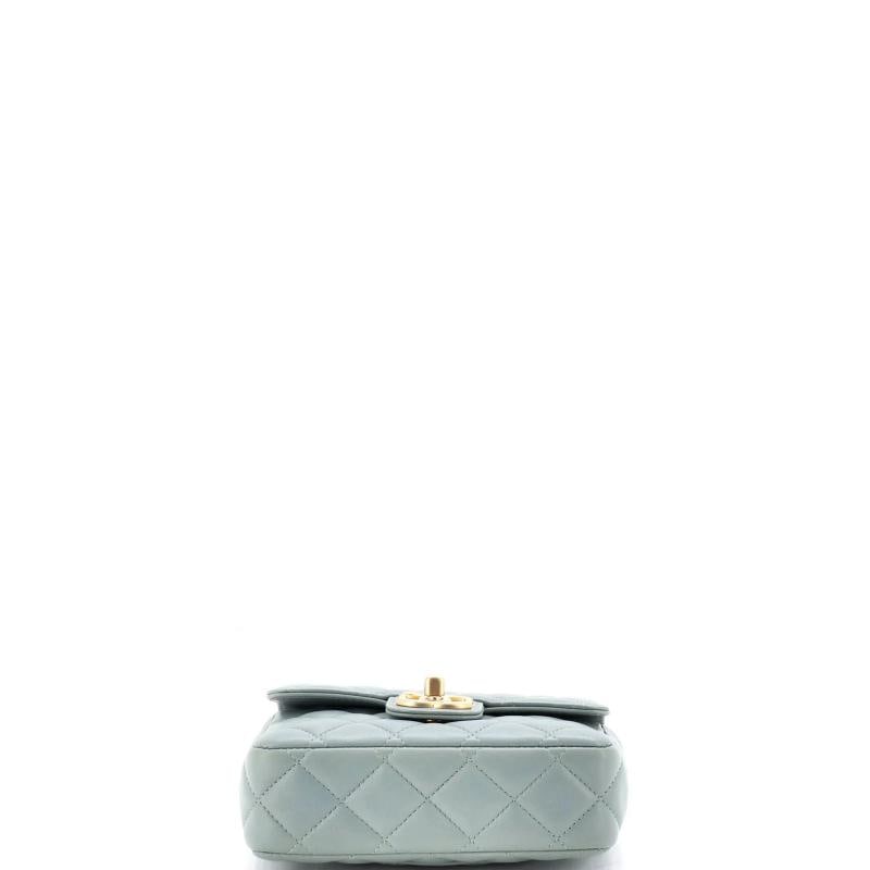 Chanel Casino Royale Charms Square Flap Bag Quilted Lambskin with Enamel Mini - 4