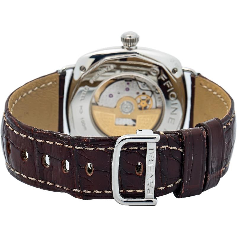 Panerai Radiomor PAM00141 Rare Zenith SS Black Dial Auto Men's Watch 42MM - 5