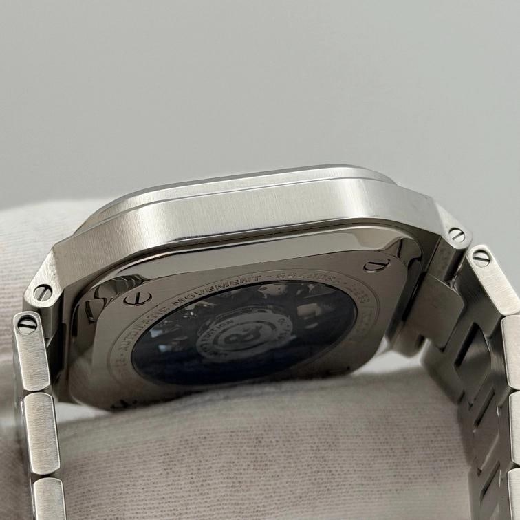 Bell & Ross BR05 BR05A-BLU-SKST/SST 40mm Blue Skeleton Dial Steel Box Paper - 13