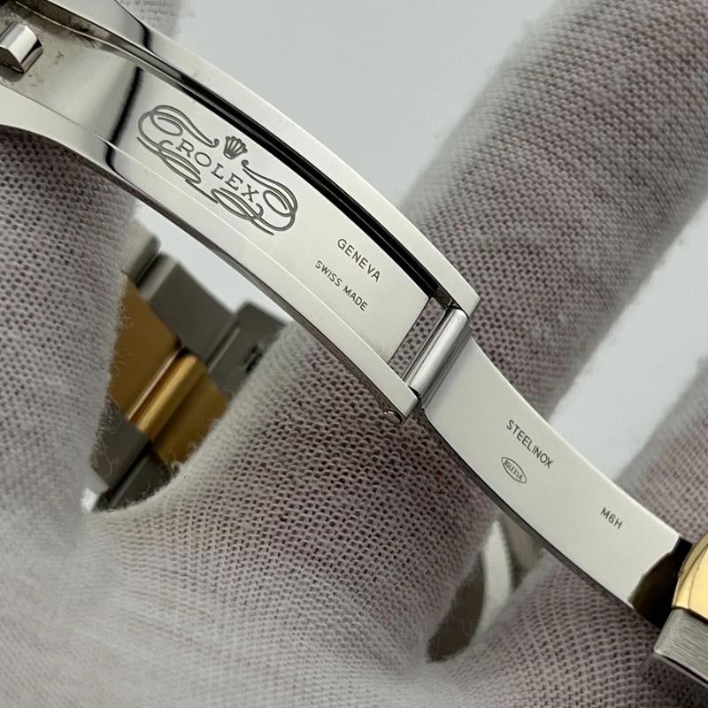 2024 Rolex Datejust 41 126333 Black Diamond Dial 18K Yellow Gold Steel Box Paper - 6