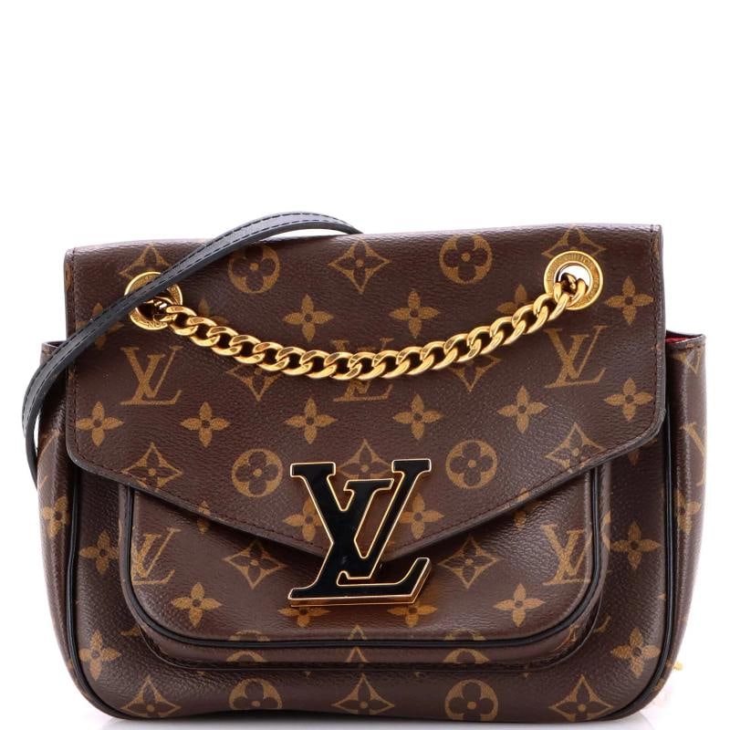Louis Vuitton Passy Handbag Monogram Canvas: Condition: Pre-owned - Fair,Brand: Louis Vuitton,Exterior Material: Canvas Coated,Style: Cross Body Bags,Exterior Color: Brown,Department: Women,Size: Unknown Estimated Retail Price: $2,570