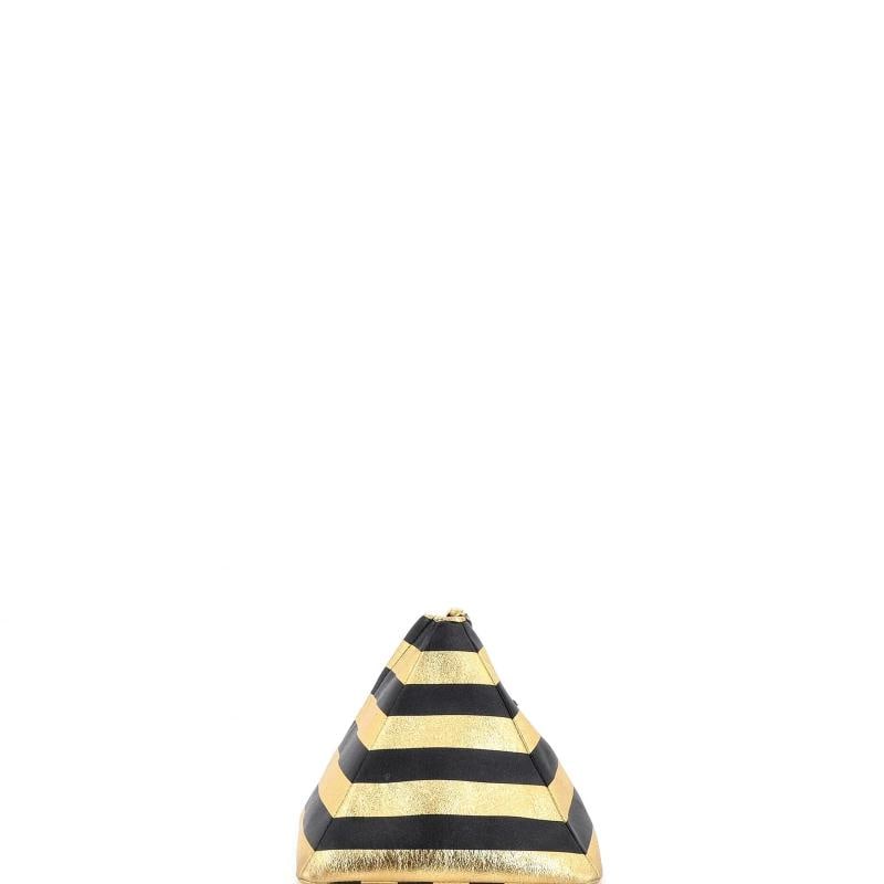 Chanel Kheops Pyramid Bag Striped Lambskin - 3
