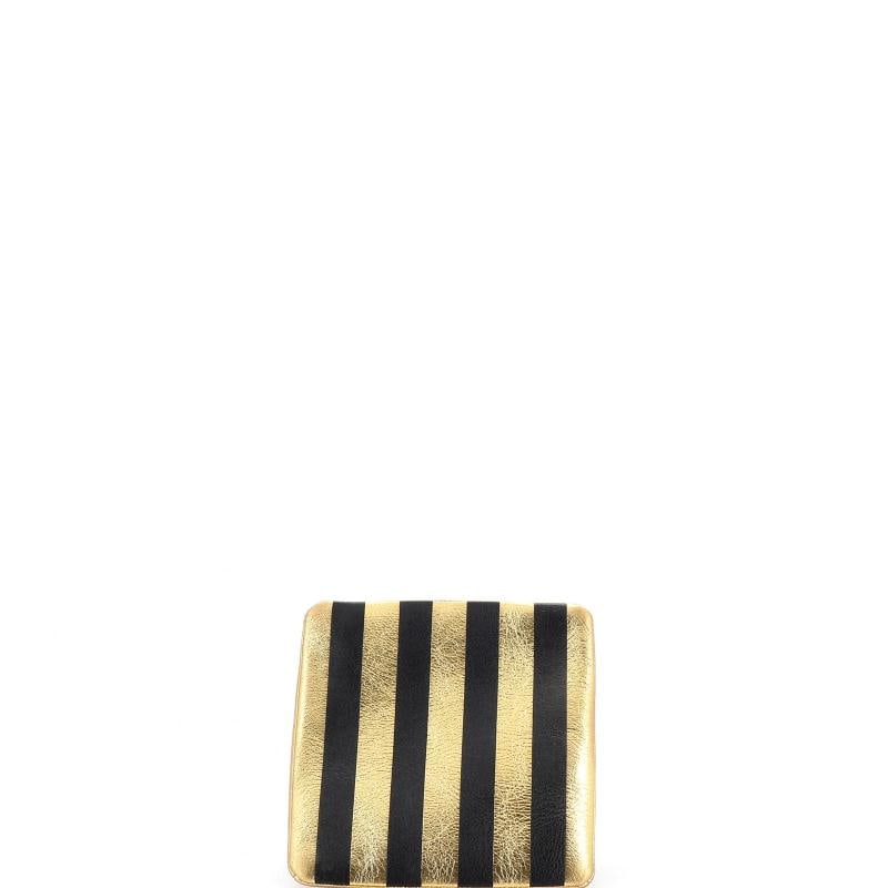 Chanel Kheops Pyramid Bag Striped Lambskin - 4