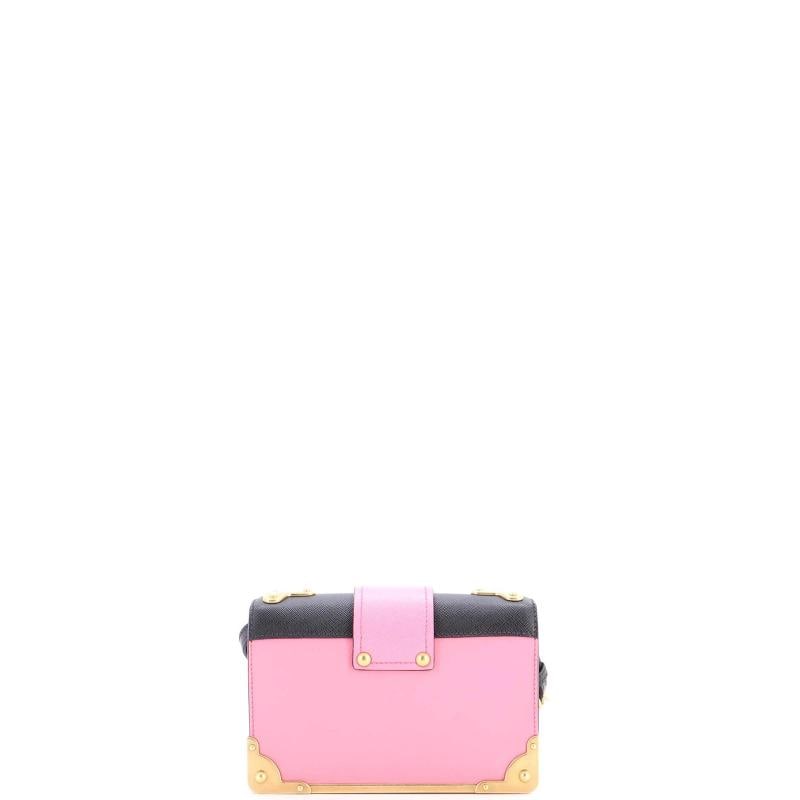 Prada Cahier Crossbody Bag Embellished Leather Small - 3