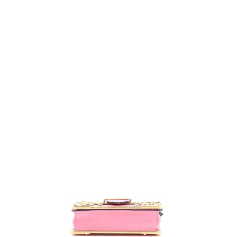 Prada Cahier Crossbody Bag Embellished Leather Small - 4