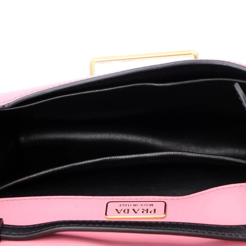 Prada Cahier Crossbody Bag Embellished Leather Small - 5