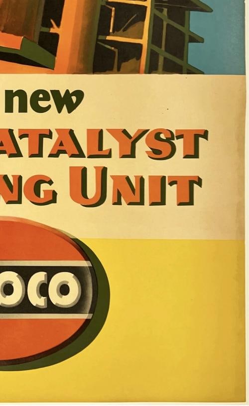 Original Vintage Poster AMOCO MORE BAD NEWS FOR THE AXIS USA WWII World War OL - 5