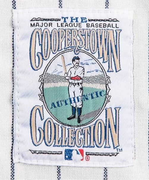 Mickey Mantle Signed 1951 New York Yankees Rookie Game Model Jersey JSA COA - 6