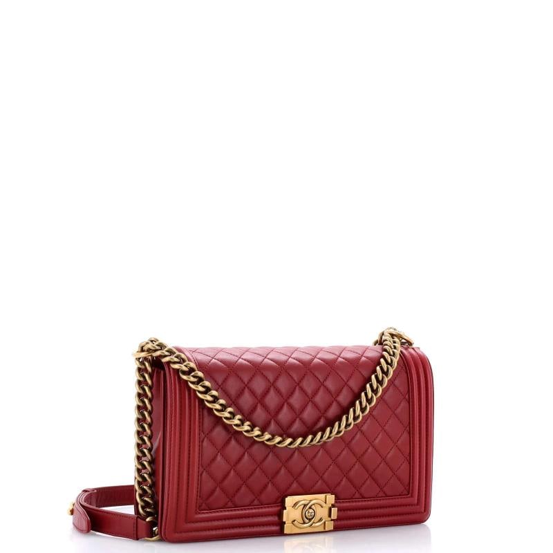 Chanel Boy Flap Bag Quilted Calfskin New Medium - 2