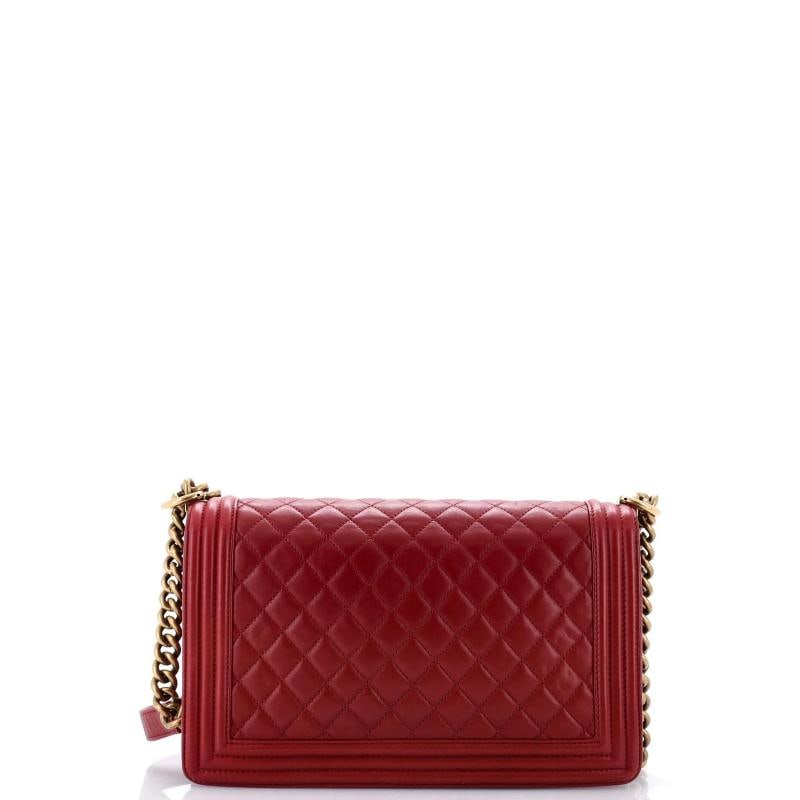 Chanel Boy Flap Bag Quilted Calfskin New Medium - 3