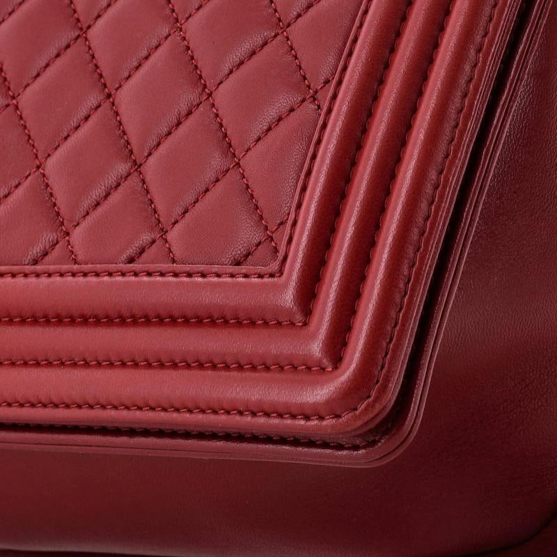 Chanel Boy Flap Bag Quilted Calfskin New Medium - 7