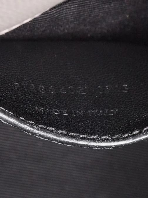 Yves Saint Laurent Black Grained Leather Monogram Medium Kate Flap Bag - 11