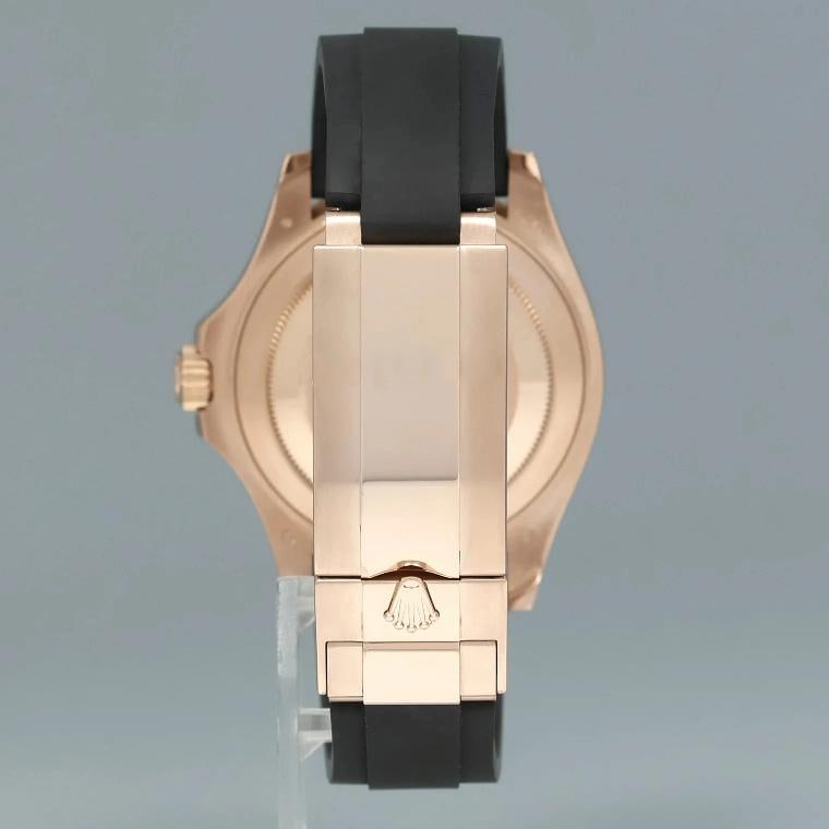 NEW 2021 PAPERS Rolex Yacht-Master 126655 Everose Gold 40mm Oysterflex Watch Box - 5