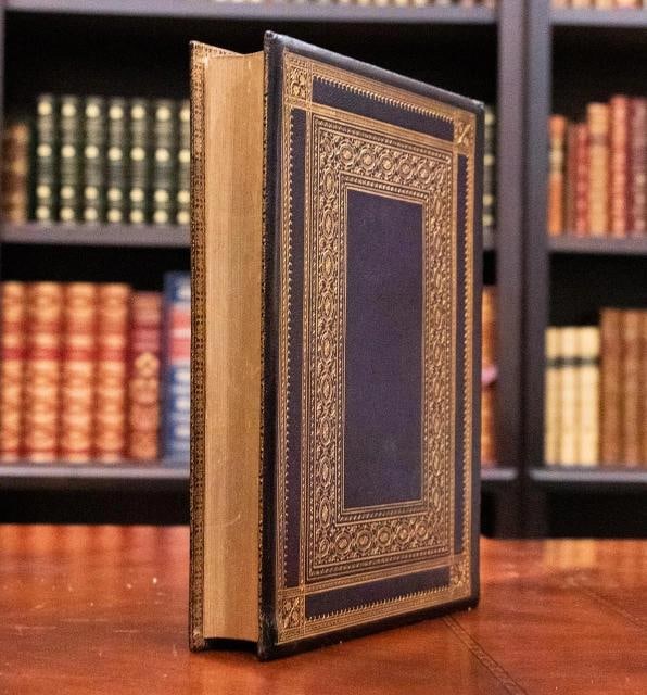 c.1870 Lays of the Holy Land Jerusalem Israel Fine Leather Binding Rare - 7