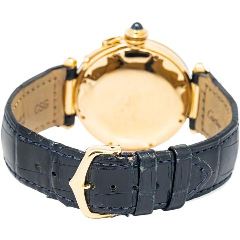 Cartier Pasha 820907 18k Yellow Gold Automatic White Dial Men's Watch 38mm - 5