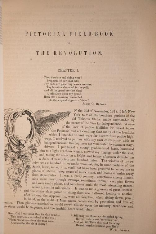 Benson J Lossing / The Pictorial Field-Book of The Revolution 1855 - 17