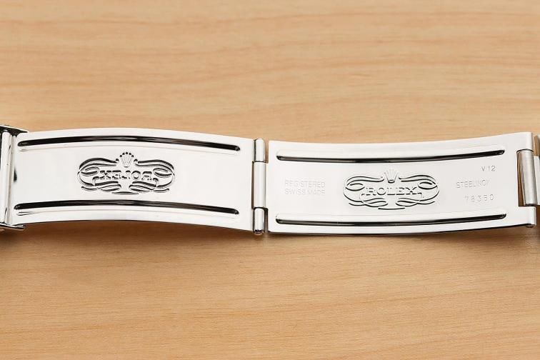 ROLEX OYSTER PERPETUAL MIDSIZE 67480 UNISEX SALMON 3-6-9 STAINLESS STEEL WATCH - 13
