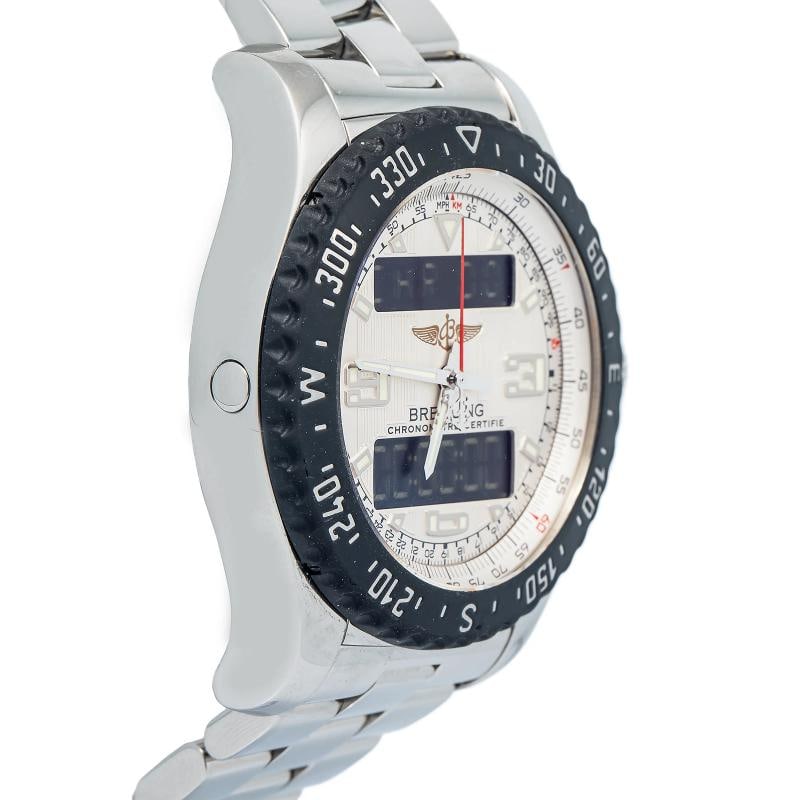 Breitling Airwolf Raven A78364 2016 Card SS Cream Dial Quartz Men's 44mm - 4