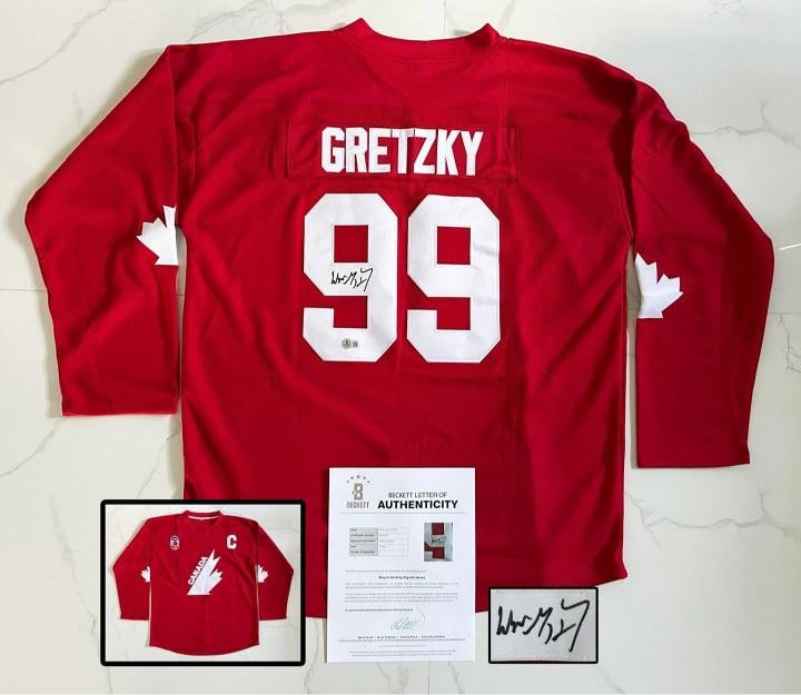 Wayne Gretzky Signed Jersey Canada Beckett BAS 1 COA: Condition: New: A brand-new, unused, unopened, undamaged item (including handmade items).,Country of Origin: United States,Modified Item: No,Original/Reproduction: Original