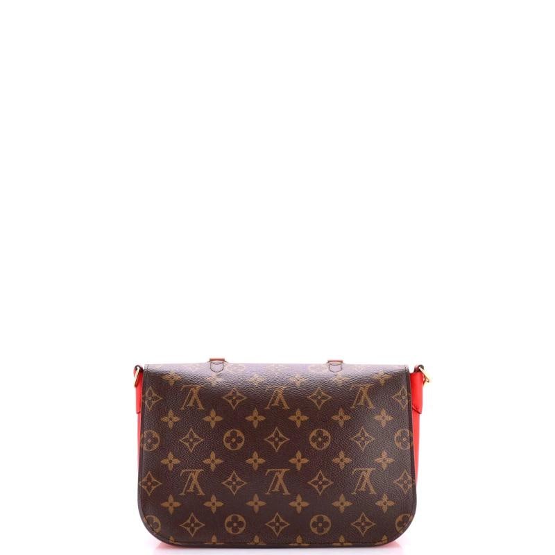 Louis Vuitton Vaugirard Handbag Monogram Canvas with Leather - 3