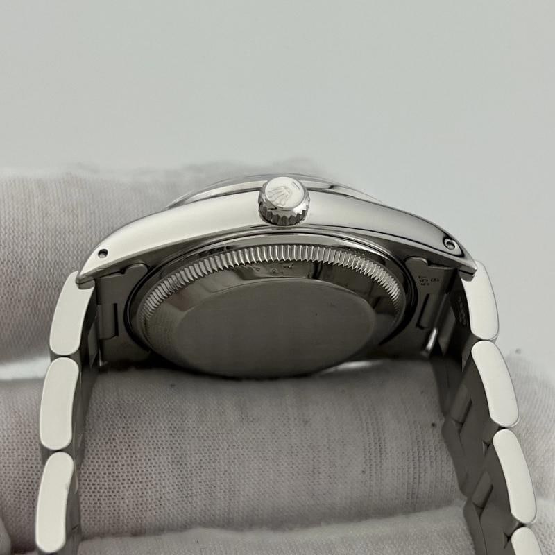 Rolex Date 15200 34mm White Roman Dial Stainless Steel Box Papers - 6