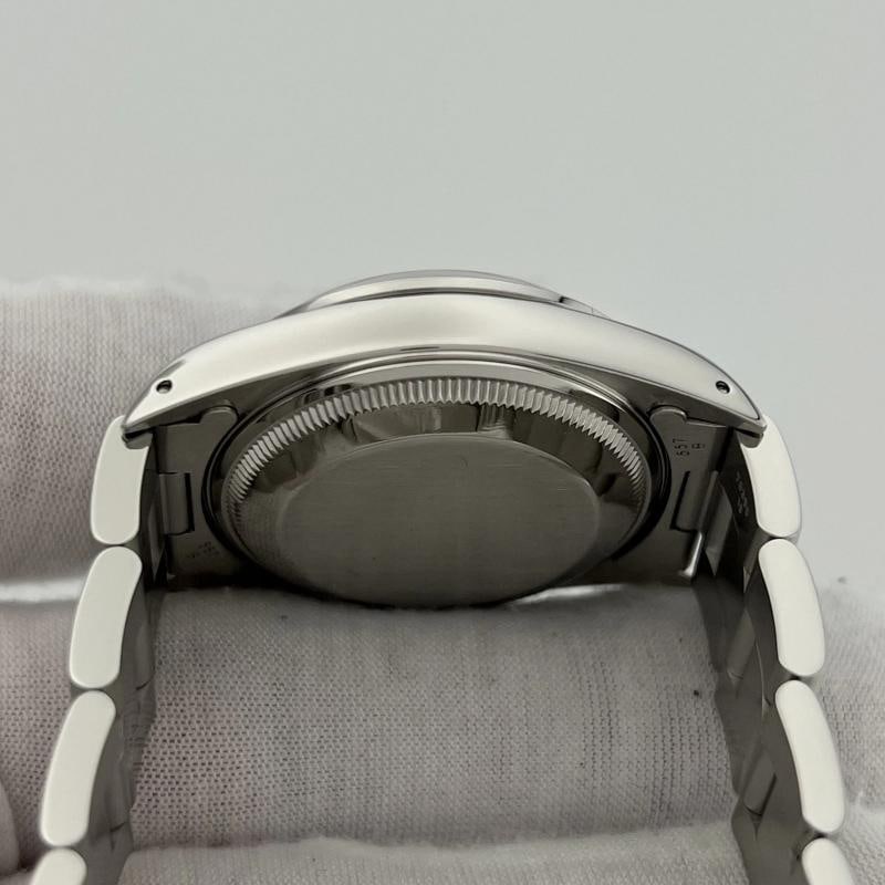 Rolex Date 15200 34mm White Roman Dial Stainless Steel Box Papers - 9