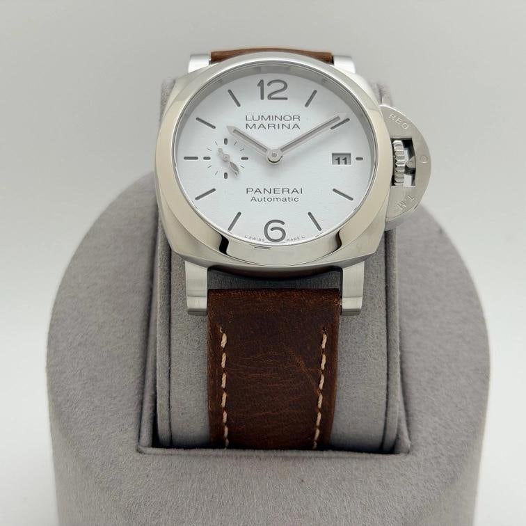 Panerai Luminor Marina Quaranta PAM01271 PAM 1271 White Dial Steel Box Paper - 2
