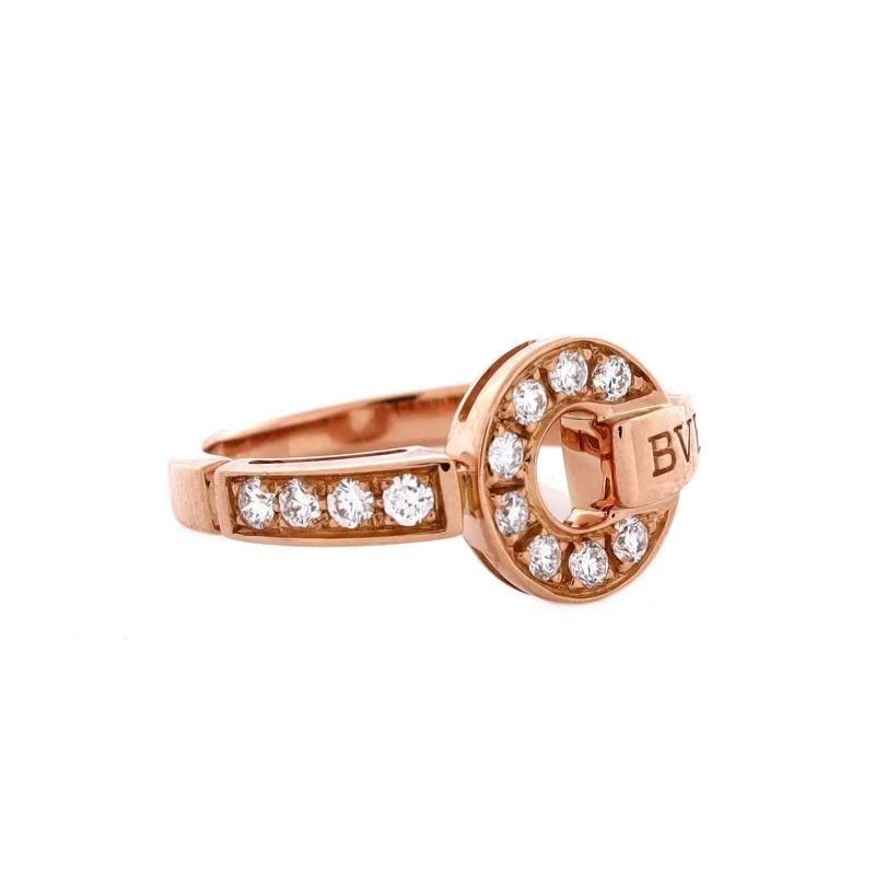 Bvlgari Bvlgari Bvlgari Ring 18K Rose Gold and Diamonds - 2
