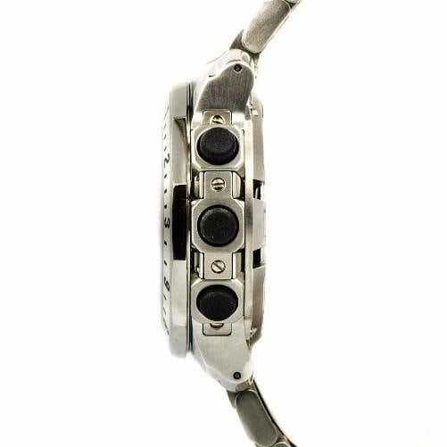 Tissot T026420A Stainless Steel White Dial Alarm Compass Digital Mens Watch - 2