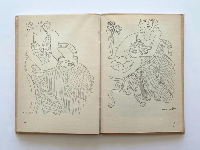 HENRI MATISSE RARE 1949 1ST ED LITHOGRAPH PRINT COLLECTOR FRENCH MODERN ART BOOK - 10