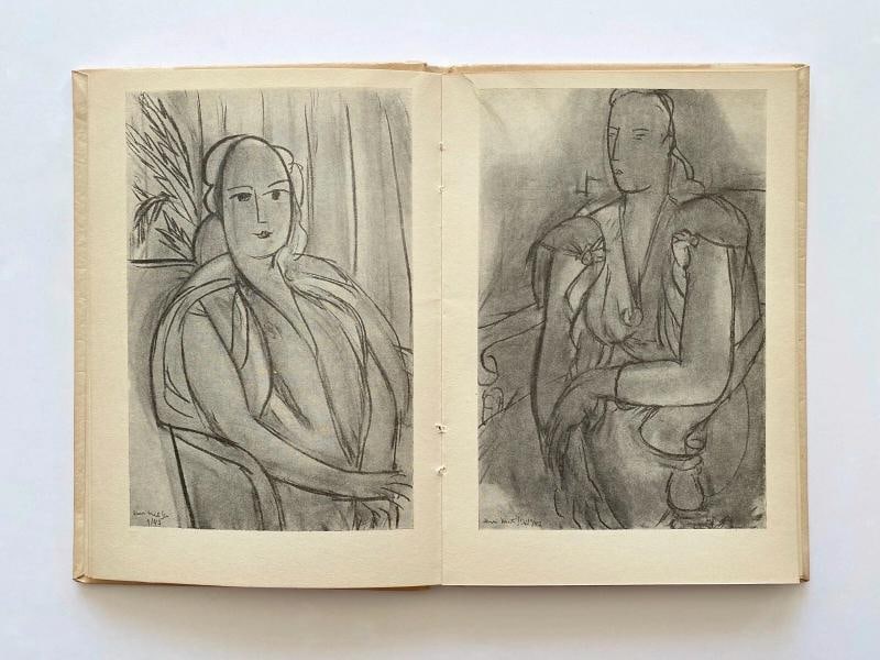 HENRI MATISSE RARE 1949 1ST ED LITHOGRAPH PRINT COLLECTOR FRENCH MODERN ART BOOK - 11