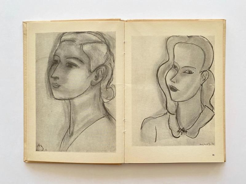 HENRI MATISSE RARE 1949 1ST ED LITHOGRAPH PRINT COLLECTOR FRENCH MODERN ART BOOK - 7