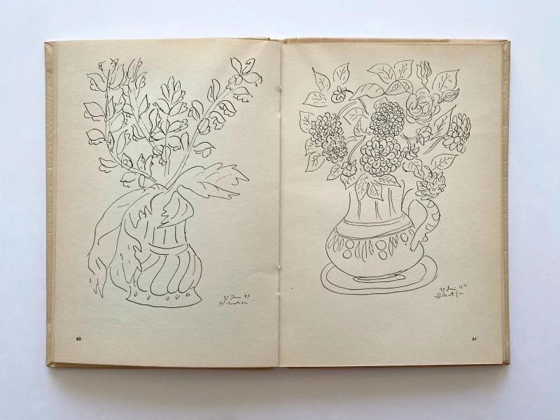 HENRI MATISSE RARE 1949 1ST ED LITHOGRAPH PRINT COLLECTOR FRENCH MODERN ART BOOK - 9