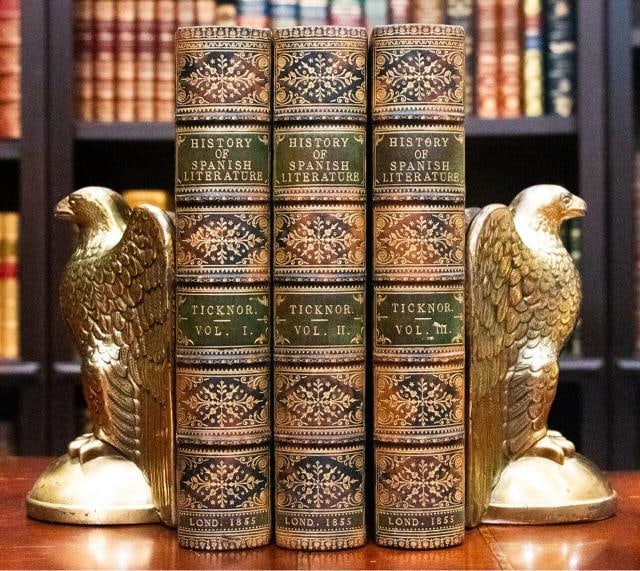 George Ticknor / History of Spanish Literature 1855 - 3