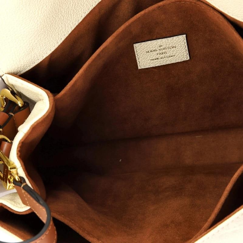 Louis Vuitton Braided Handle Pochette Metis Monogram Empreinte Leather - 5