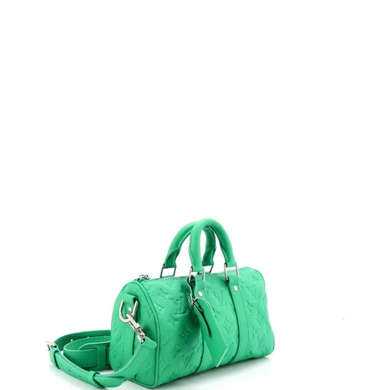 Louis Vuitton Keepall Bandouliere Bag Monogram Taurillon Leather 25 - 2