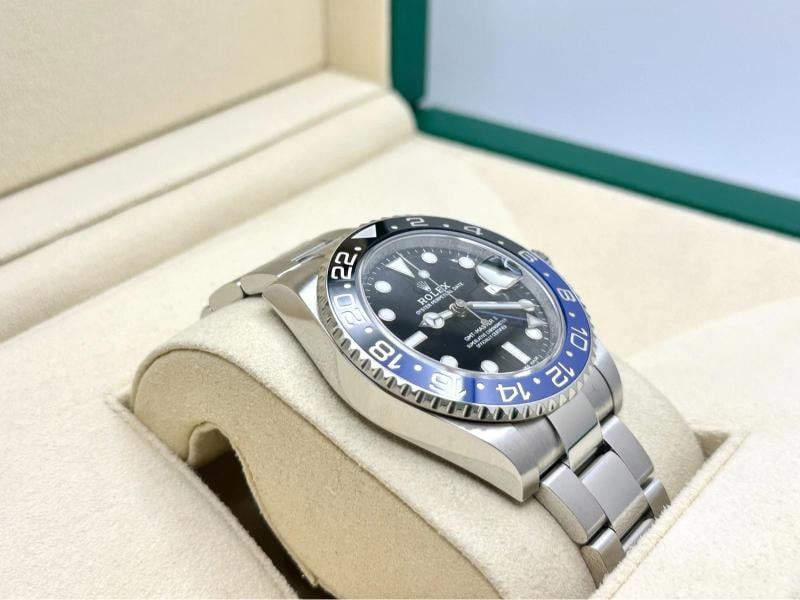 2017 Rolex GMT Master II Batman 116710BLNR 40mm Black Blue Bezel Steel Box Paper - 5
