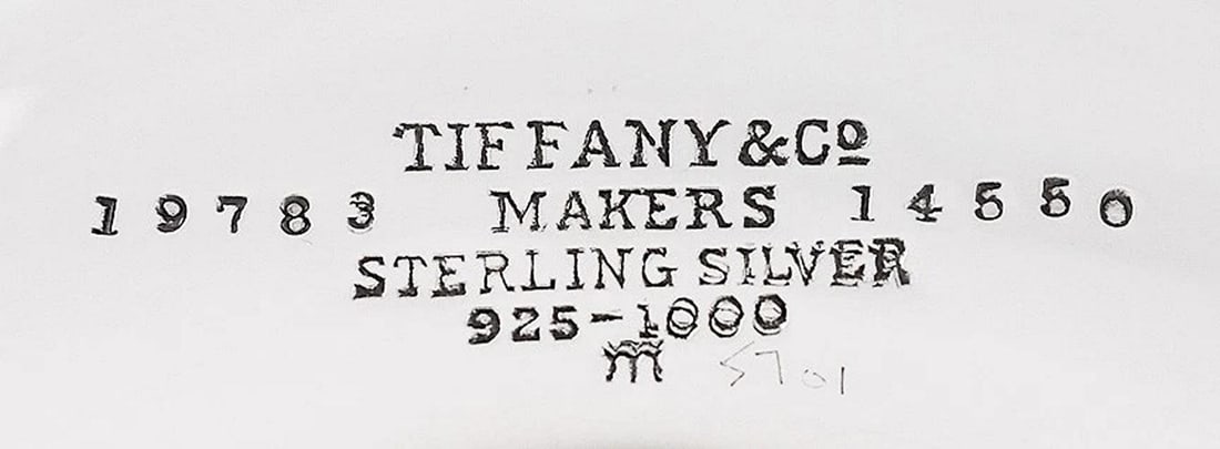 Superb 1907-1947 Tiffany & Co Sterling Silver Tazza Compote Heavy Weight - 5