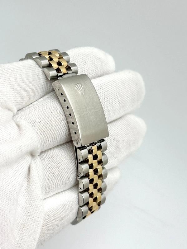 Rolex Datejust 16233 36mm Champagne Dial 18k Yellow Gold Stainless Steel - 8