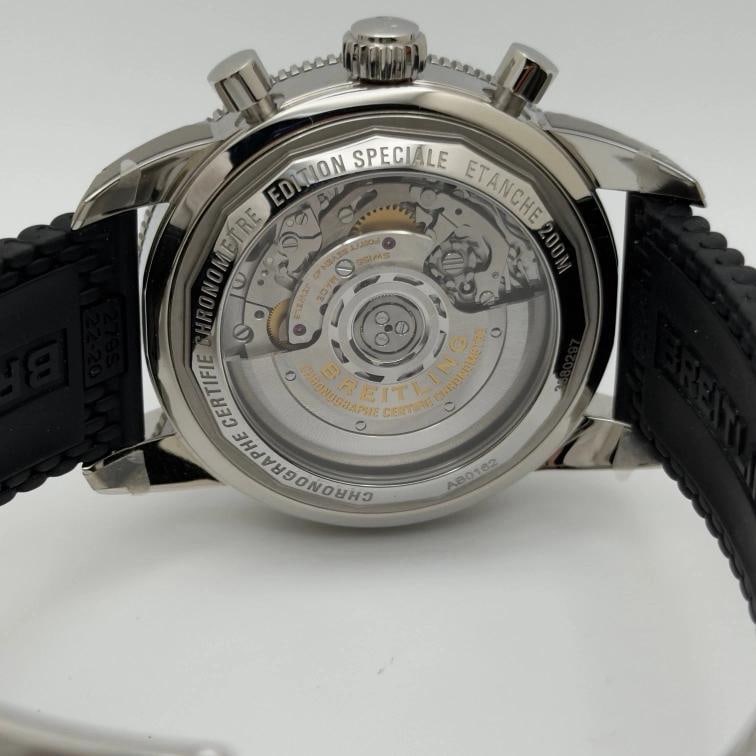 Breitling Superocean Heritage II Chronograph B01 AB0162 44mm Blue Dial Steel - 11