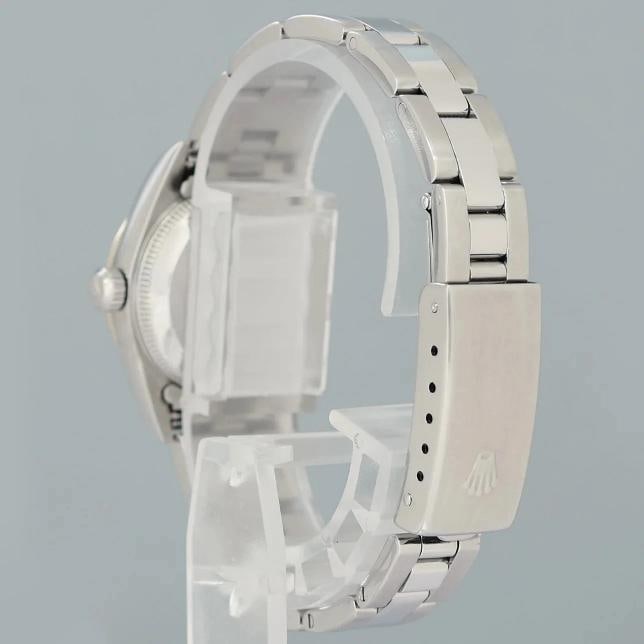 MINT Ladies Rolex 24mm Steel 76080 Mother of Pearl Diamond Oyster Perpetual - 4