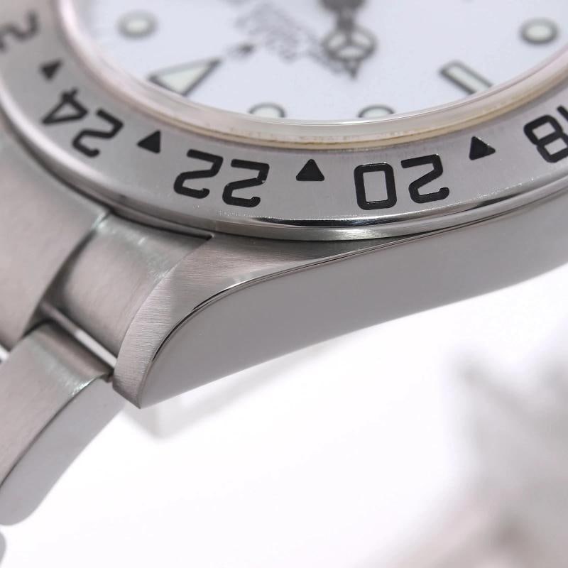 2006 PAPERS MINT Rolex Explorer II White 16570 40mm Polar GMT Watch Box - 8