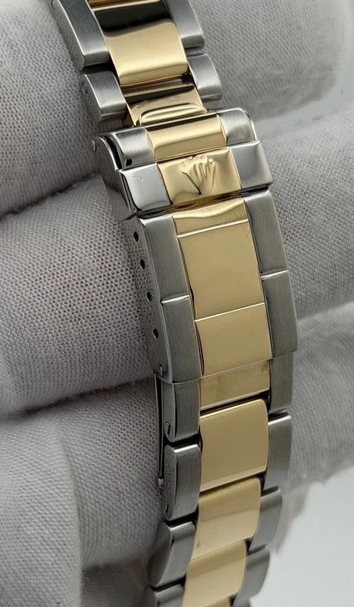 Rolex Yacht Master 16623 40mm Champagne Dial 18K Yellow Gold Steel Box Papers - 9